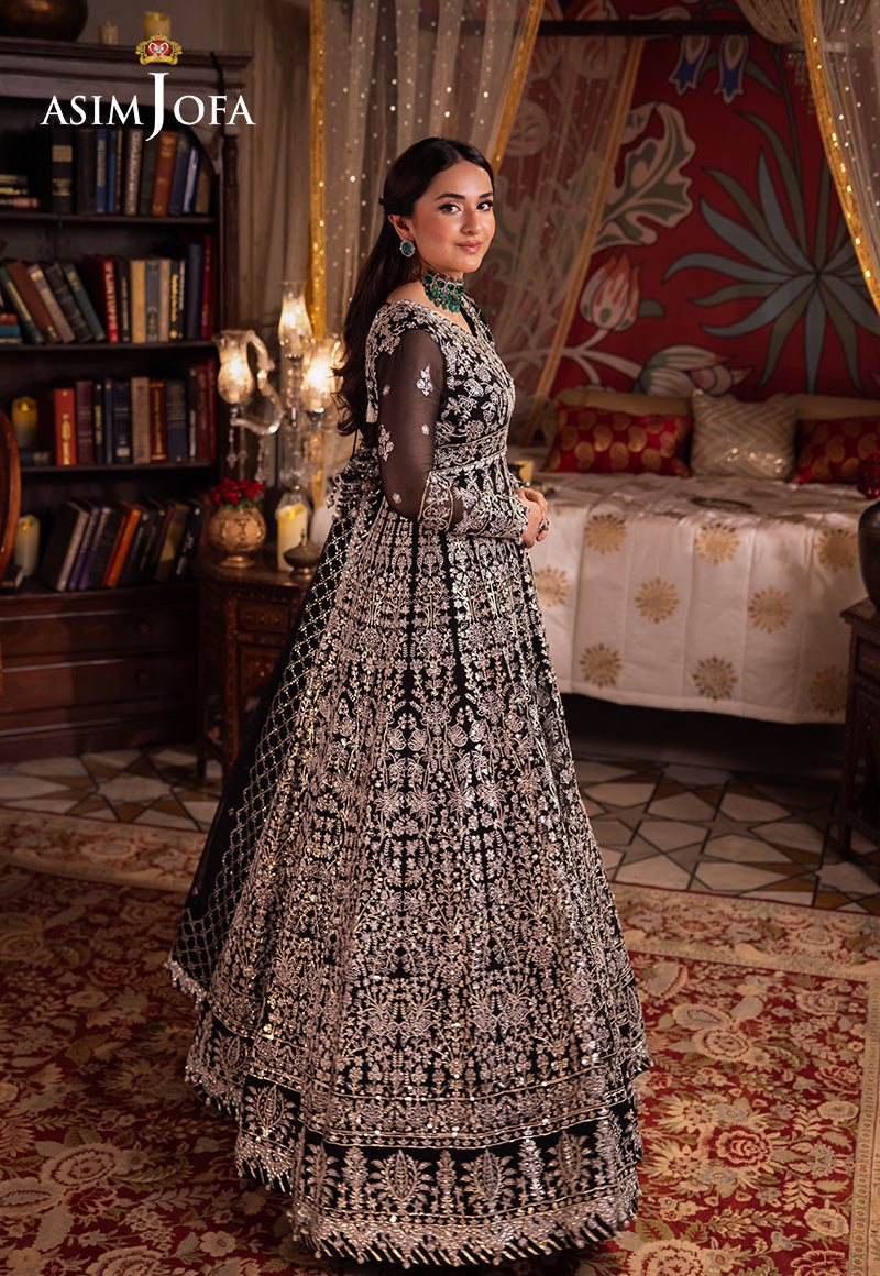 Asim Jofa | Vasl Wedding Formals | AJCR-02 - Official Asim Jofa stockist in UK - Sakeena London
