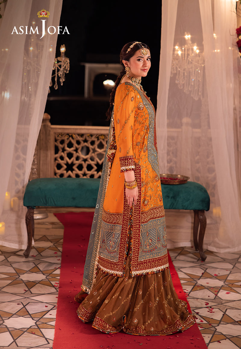 Asim Jofa | Vasl Wedding Formals | AJCR-07 - Official Asim Jofa stockist in UK - Sakeena London