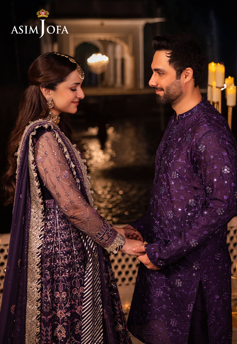 Asim Jofa | Vasl Wedding Formals | AJCR-03 - Official Asim Jofa stockist in UK - Sakeena London