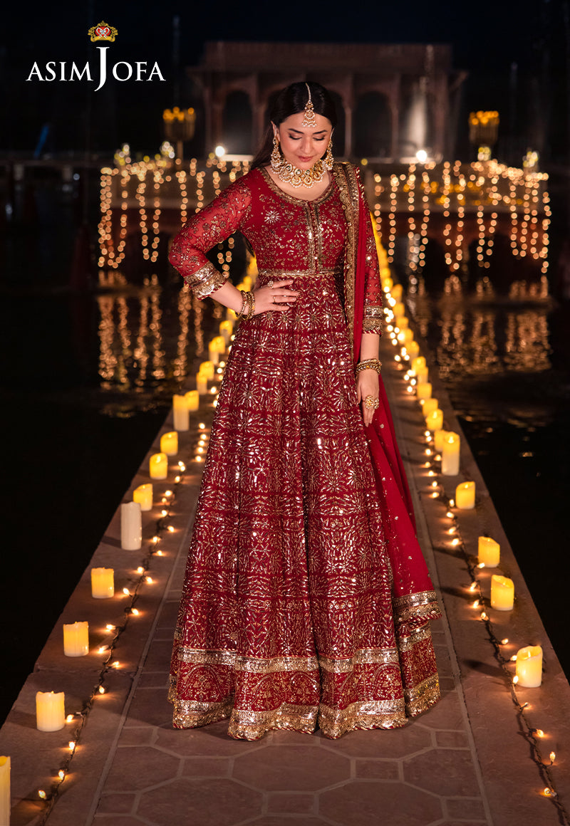 Asim Jofa | Vasl Wedding Formals | AJCR-05 - Official Asim Jofa stockist in UK - Sakeena London