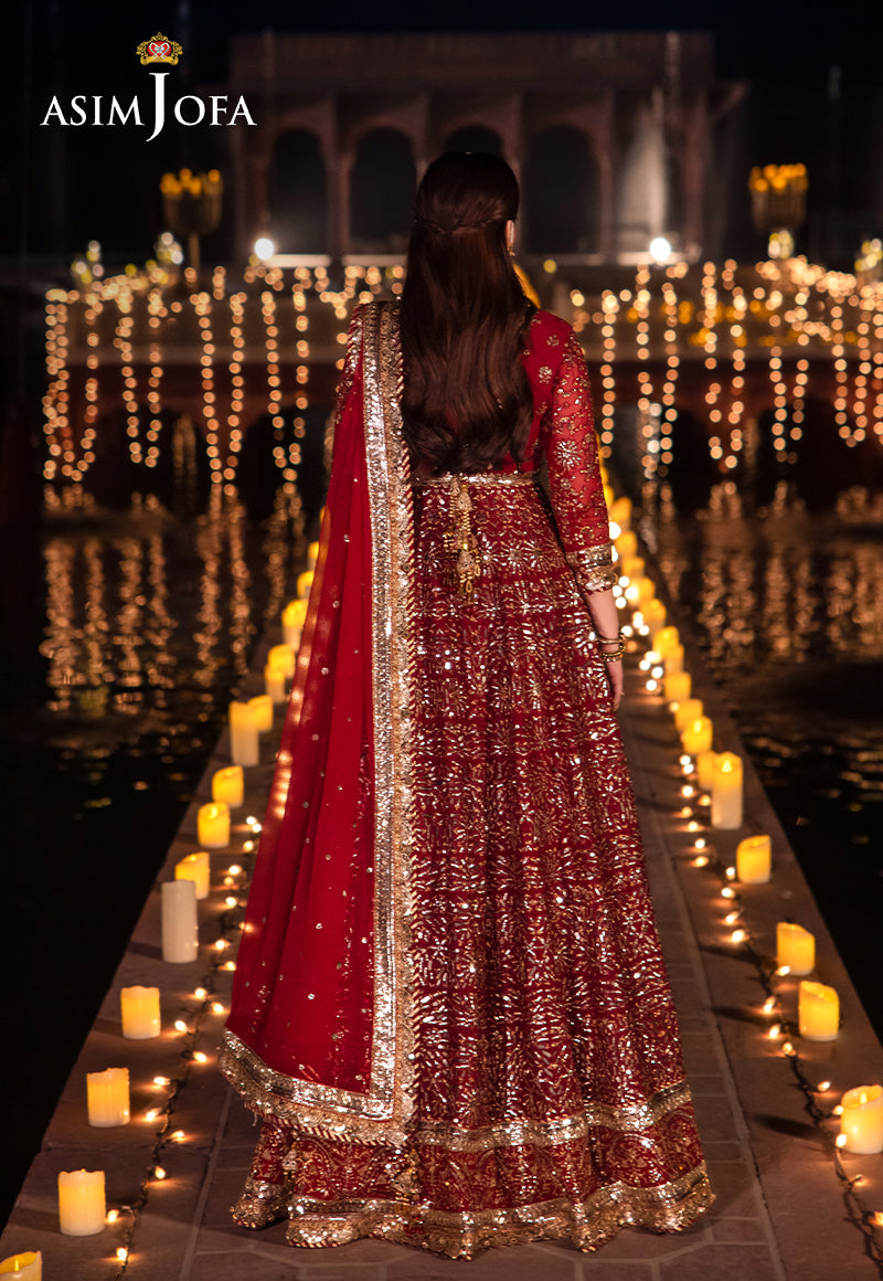 Asim Jofa | Vasl Wedding Formals | AJCR-05 - Official Asim Jofa stockist in UK - Sakeena London