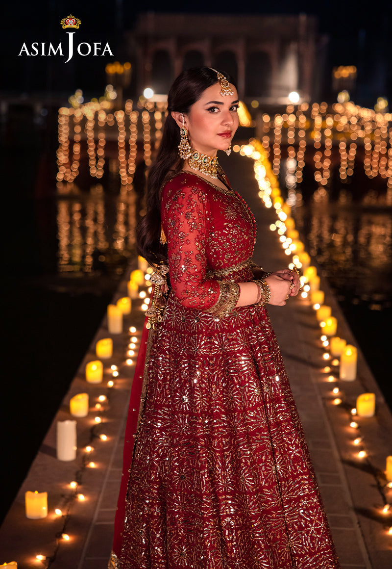 Asim Jofa | Vasl Wedding Formals | AJCR-05 - Official Asim Jofa stockist in UK - Sakeena London