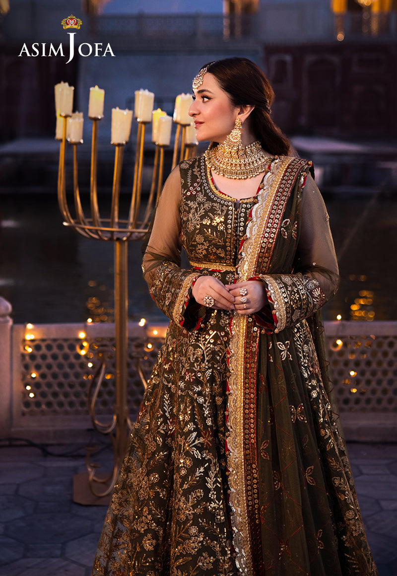 Asim Jofa | Vasl Wedding Formals | AJCR-09 - Official Asim Jofa stockist in UK - Sakeena London