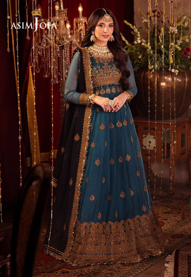Asim Jofa | Vasl Wedding Formals | AJYV-09 - Official Asim Jofa stockist in UK - Sakeena London