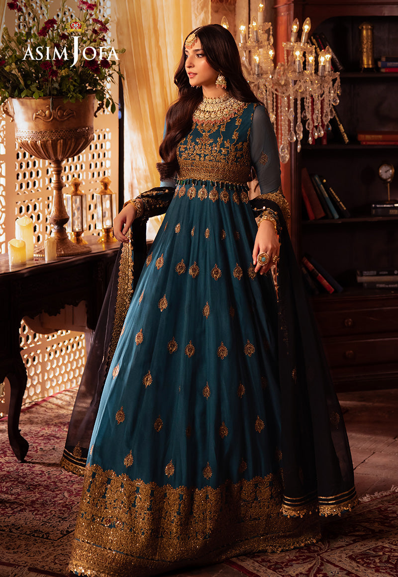 Asim Jofa | Vasl Wedding Formals | AJYV-09 - Official Asim Jofa stockist in UK - Sakeena London