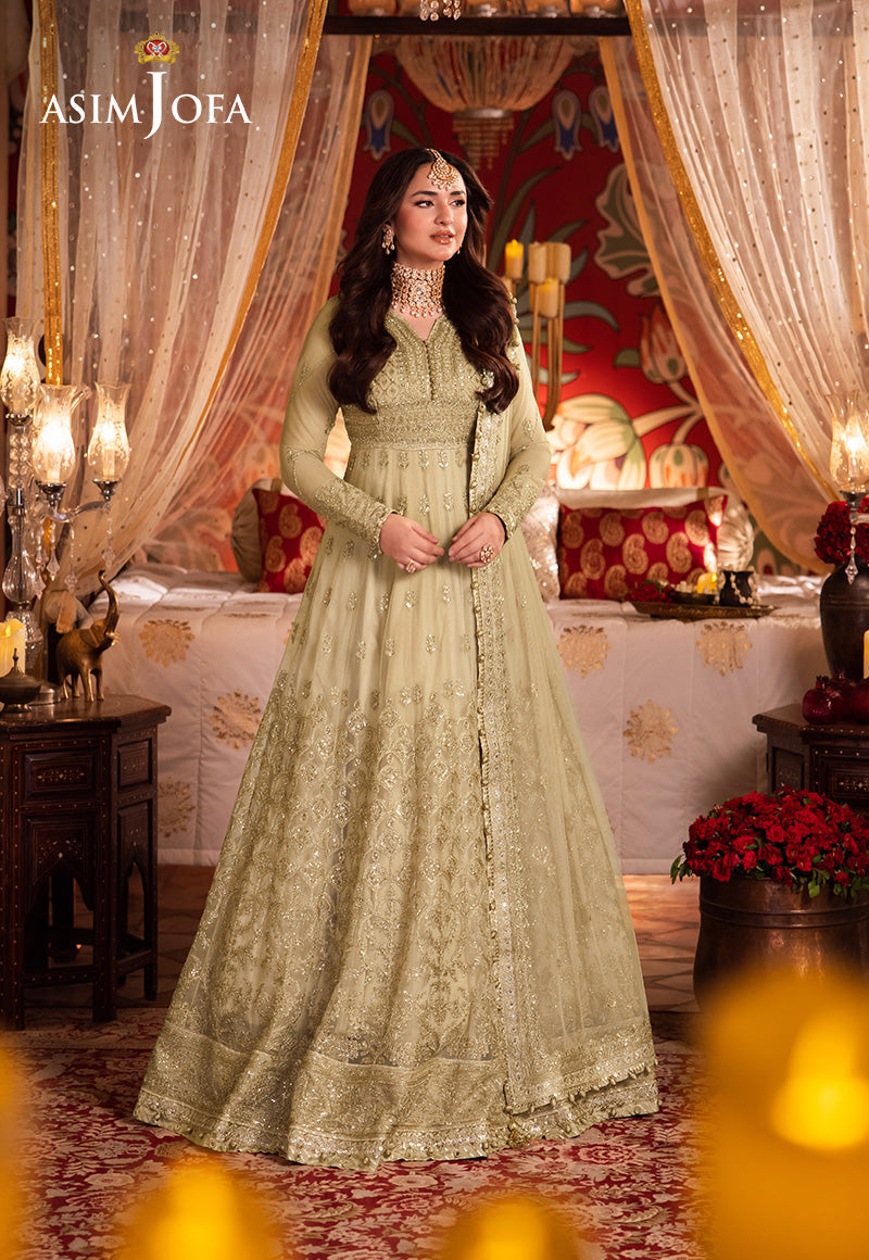 Asim Jofa | Vasl Wedding Formals | AJCR-08 - Official Asim Jofa stockist in UK - Sakeena London