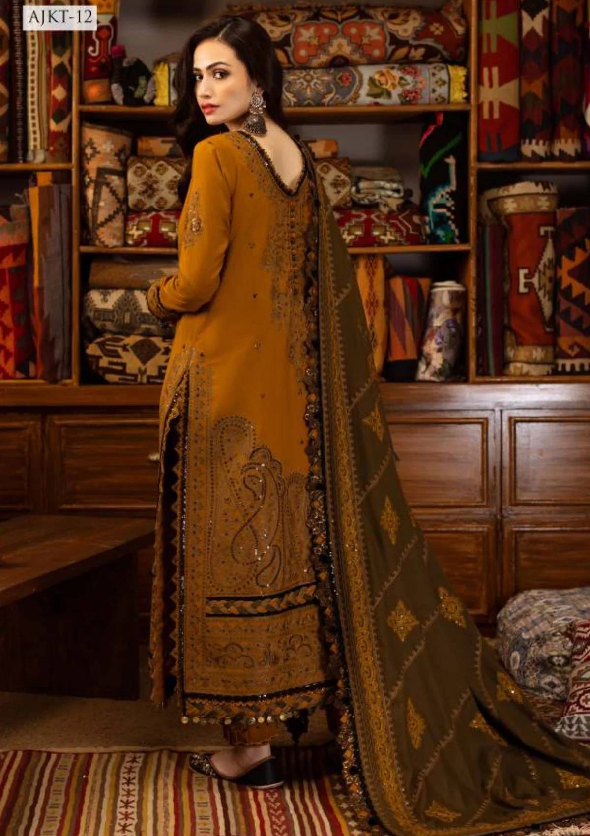 Winter Collection - Asim Jofa - Kashmiri Taanka - AJKT#12