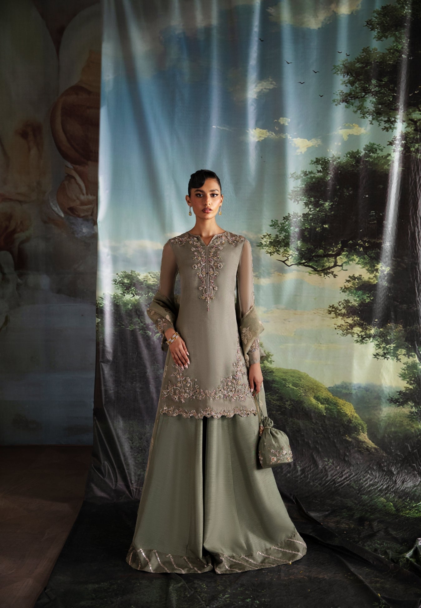 Ayesha and Usman | Bliss Luxury Pret | Fern - Official Ayesha and Usman stockist in UK - Sakeena London