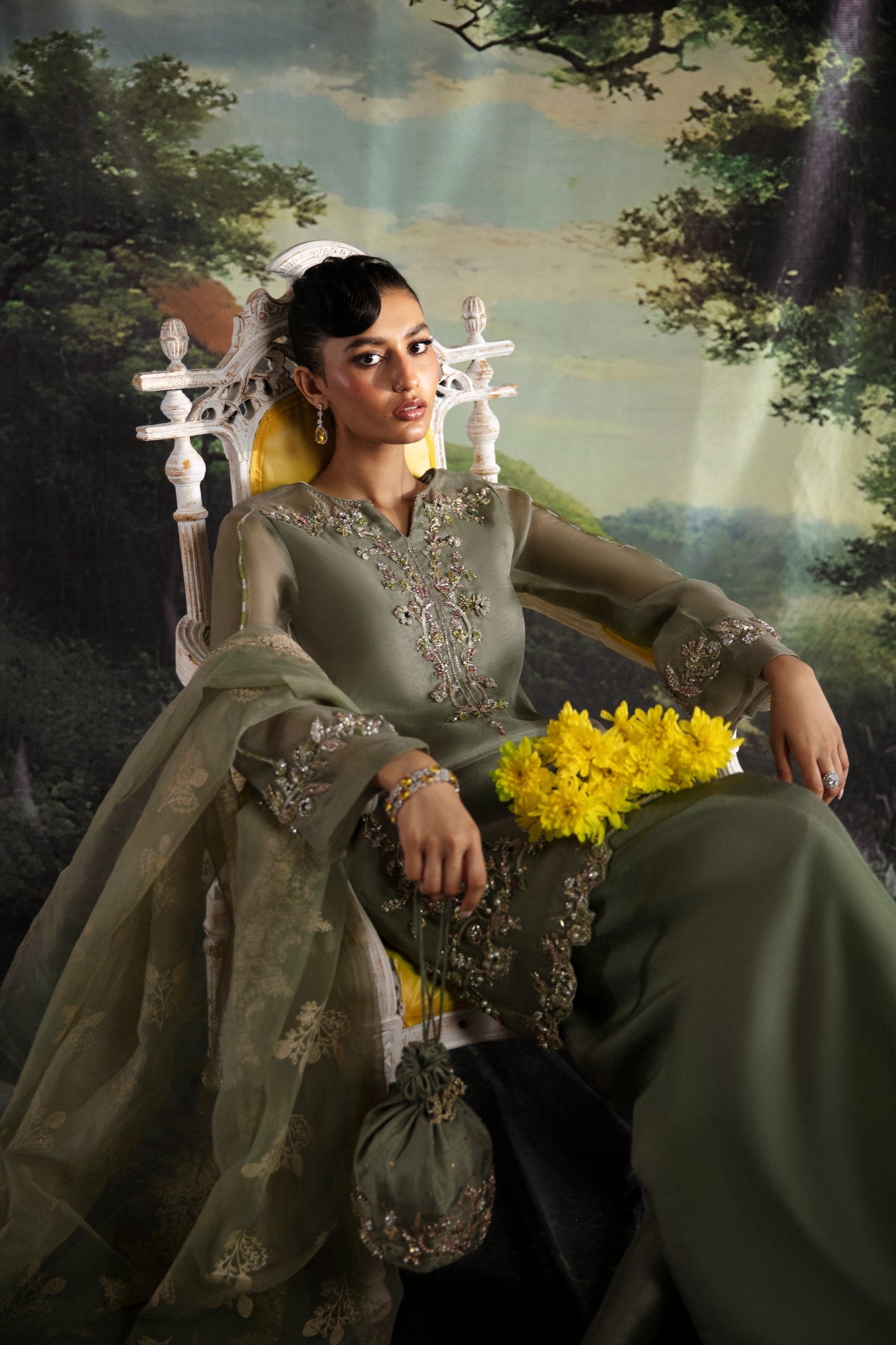 Ayesha and Usman | Bliss Luxury Pret | Fern - Official Ayesha and Usman stockist in UK - Sakeena London