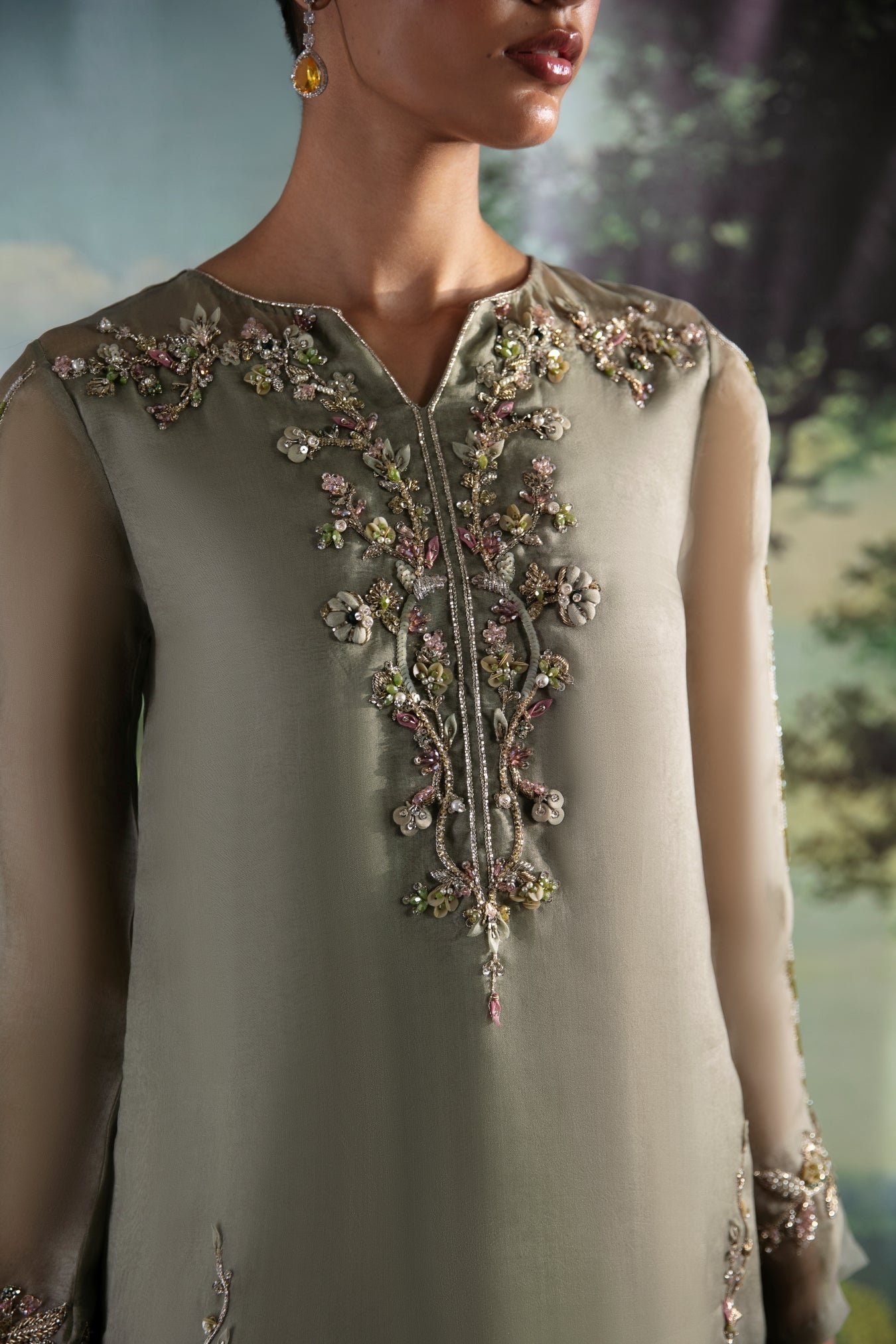 Ayesha and Usman | Bliss Luxury Pret | Fern - Official Ayesha and Usman stockist in UK - Sakeena London