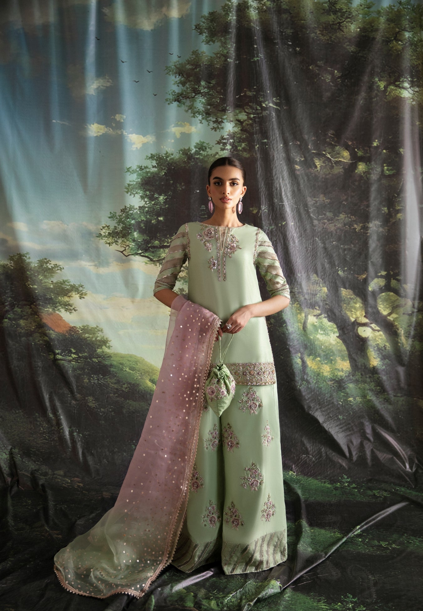 Ayesha and Usman | Bliss Luxury Pret | Lime Lily - Official Ayesha and Usman stockist in UK - Sakeena London
