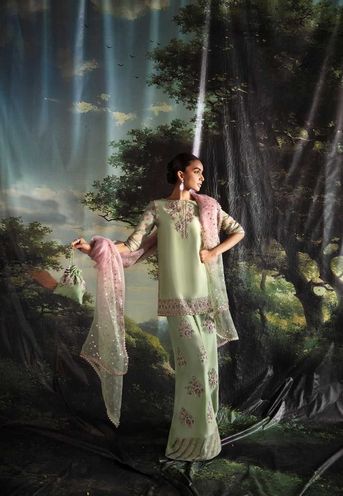 Ayesha and Usman | Bliss Luxury Pret | Lime Lily - Official Ayesha and Usman stockist in UK - Sakeena London