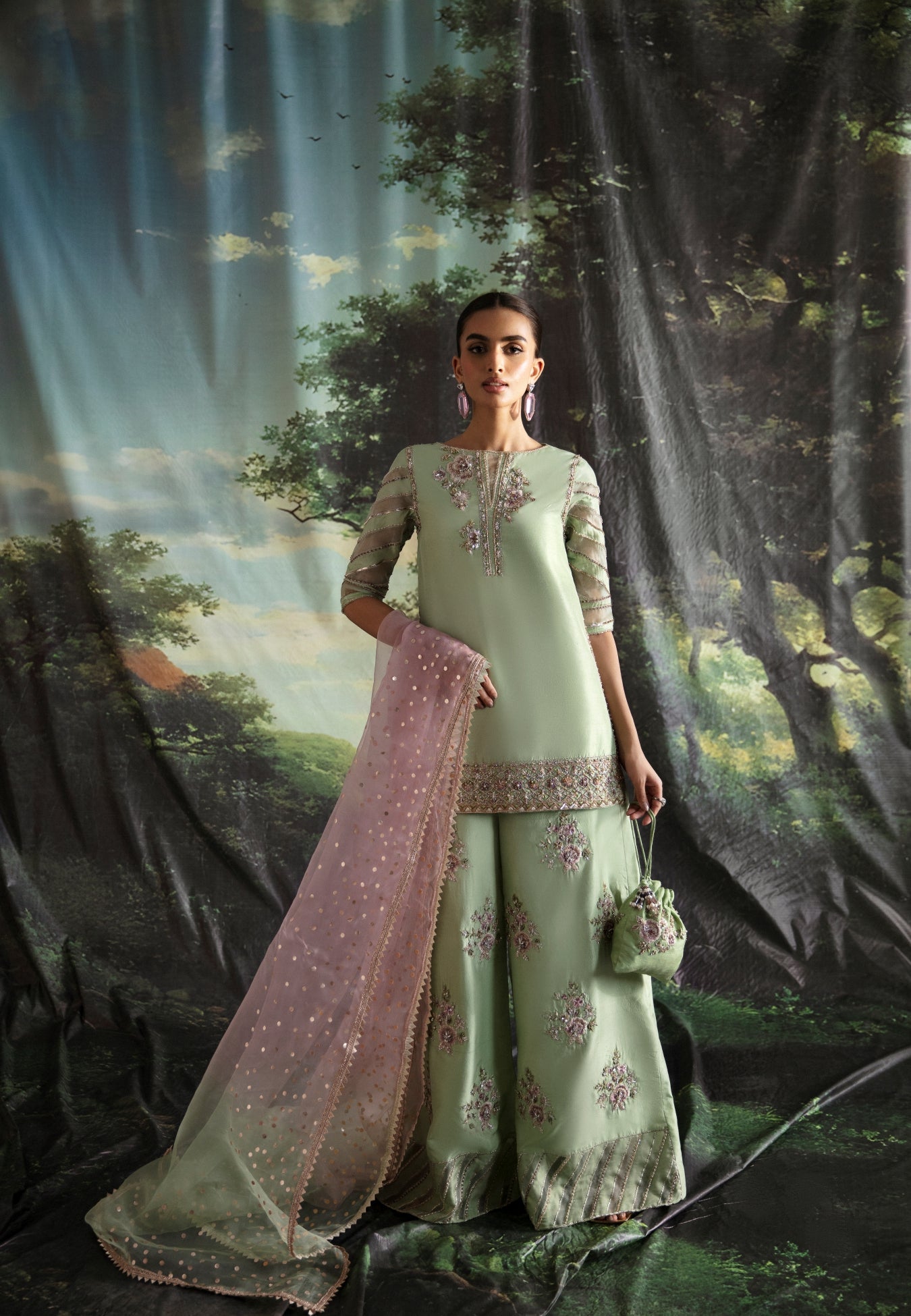 Ayesha and Usman | Bliss Luxury Pret | Lime Lily - Official Ayesha and Usman stockist in UK - Sakeena London