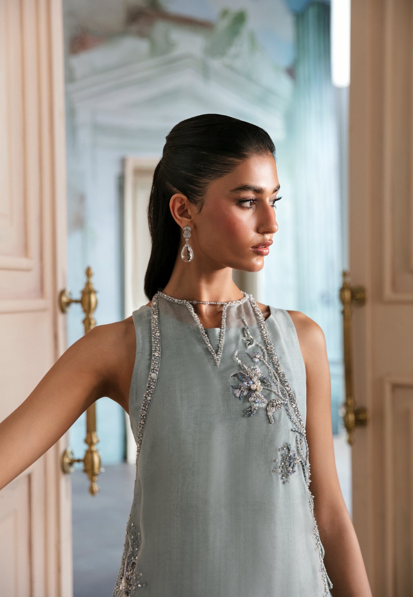 Ayesha and Usman | Bliss Luxury Pret | Moon stone - Official Ayesha and Usman stockist in UK - Sakeena London