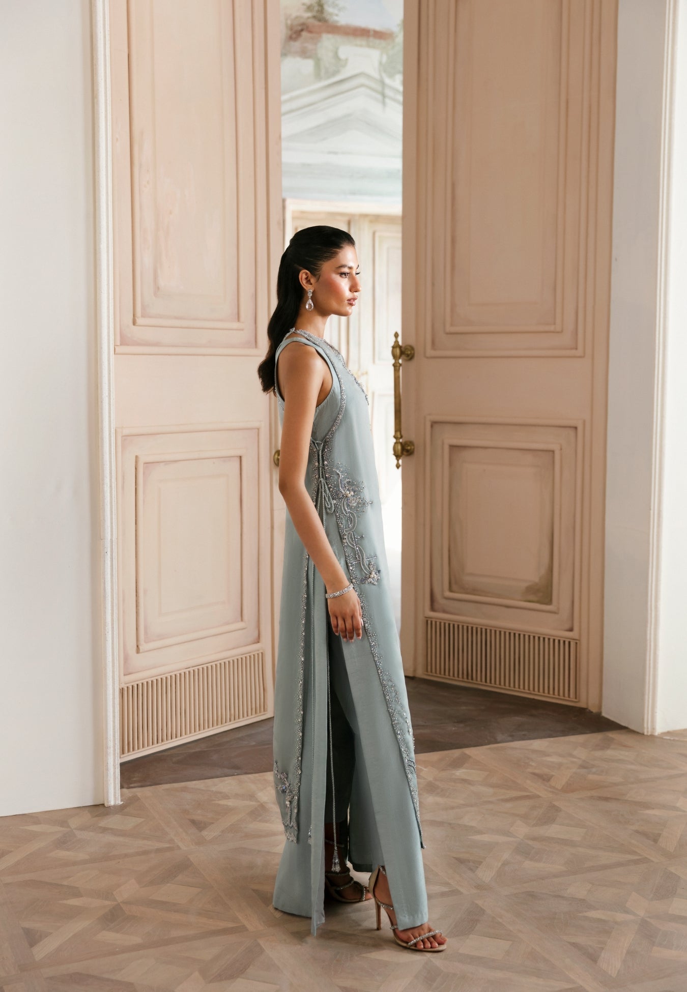 Ayesha and Usman | Bliss Luxury Pret | Moon stone - Official Ayesha and Usman stockist in UK - Sakeena London