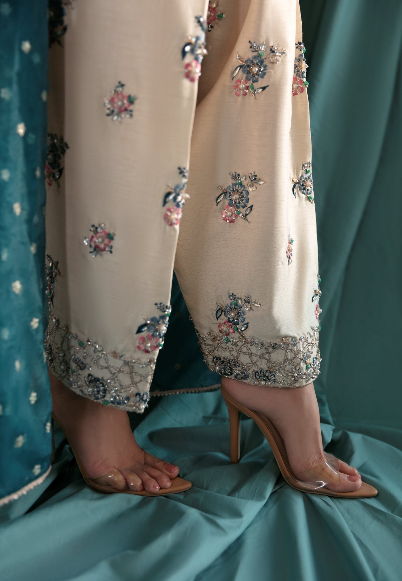 Ayesha and Usman | Bliss Luxury Pret | Polar Mist - Official Ayesha and Usman stockist in UK - Sakeena London