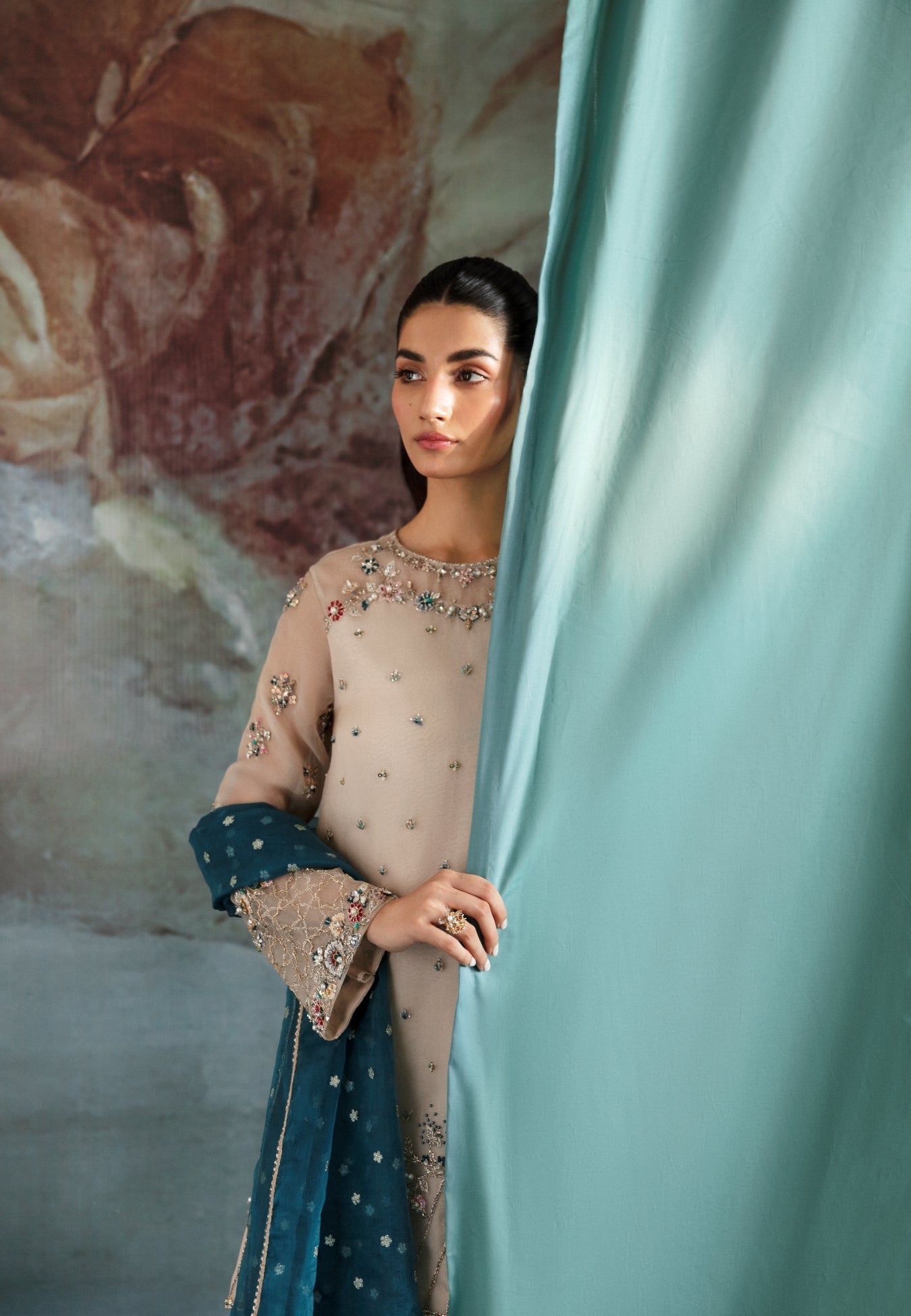 Ayesha and Usman | Bliss Luxury Pret | Polar Mist - Official Ayesha and Usman stockist in UK - Sakeena London