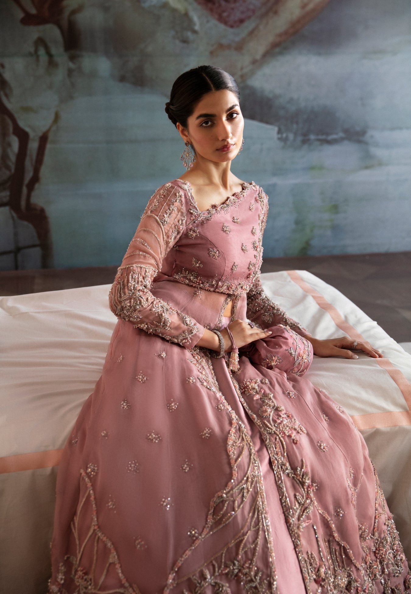 Ayesha and Usman | Bliss Luxury Pret | Rosy Mist - Official Ayesha and Usman stockist in UK - Sakeena London