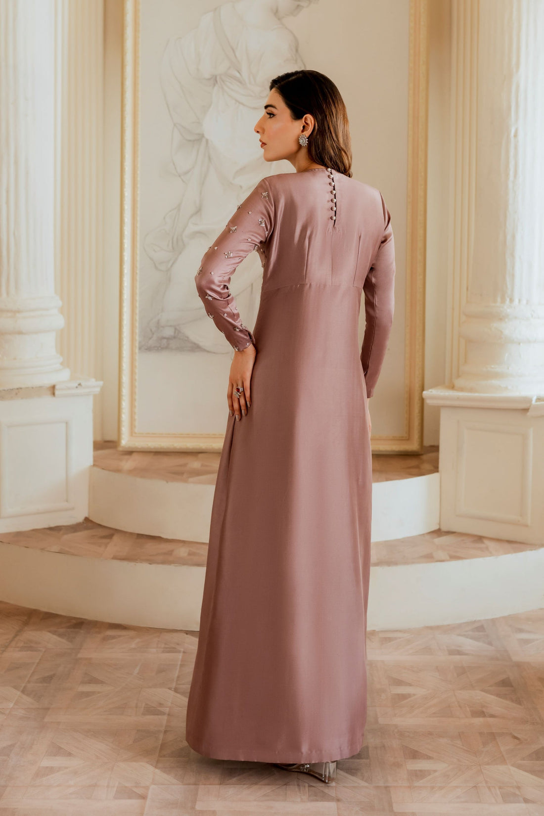Ayesha and Usman | Grape Wine Luxury Pret | Evara - Official Ayesha and Usman stockist in UK - Sakeena London