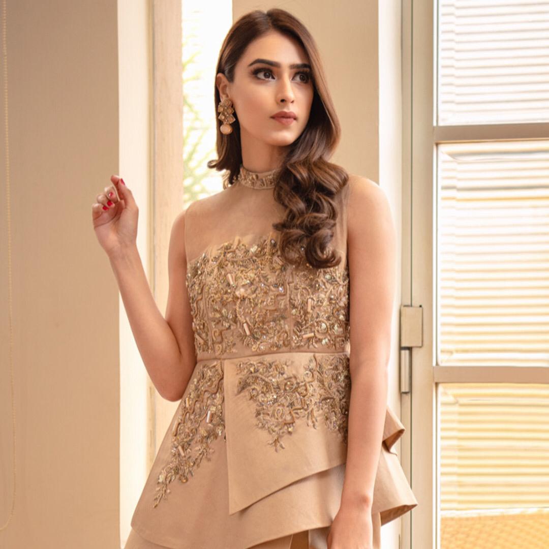 Ayesha and Usman | Grape Wine Luxury Pret | Medallion Gold - Official Ayesha and Usman stockist in UK - Sakeena London