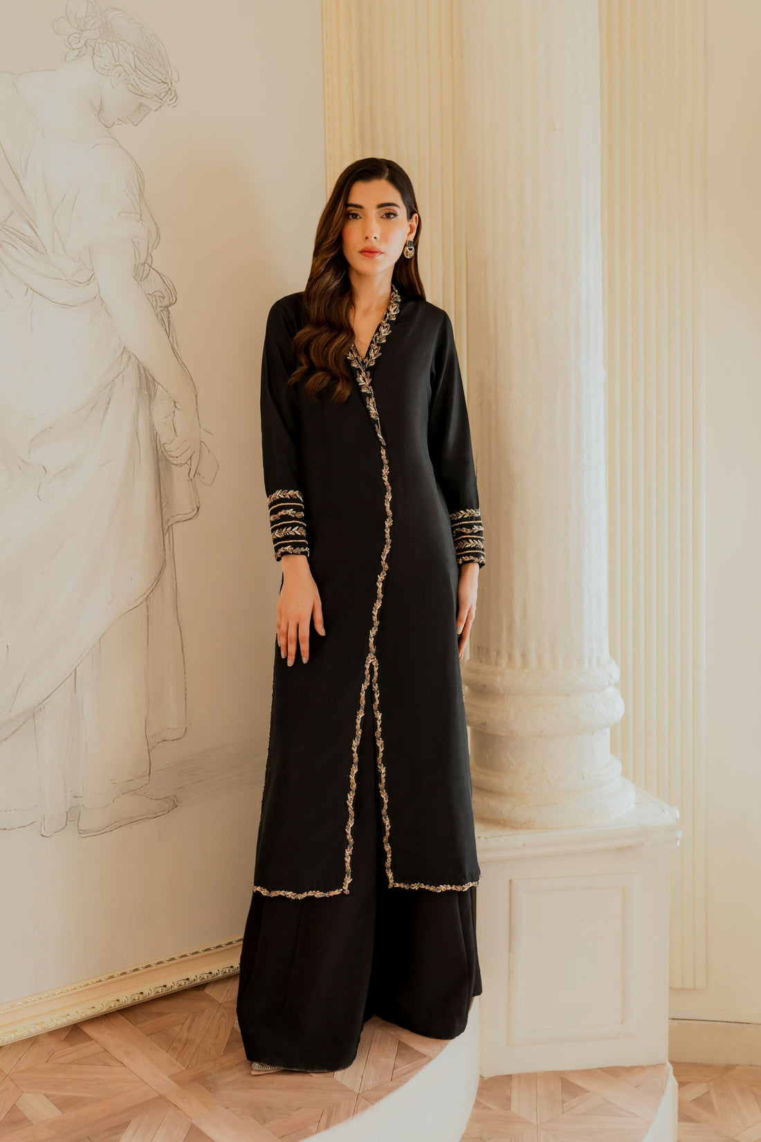 Ayesha and Usman | Grape Wine Luxury Pret | Caroline - Official Ayesha and Usman stockist in UK - Sakeena London