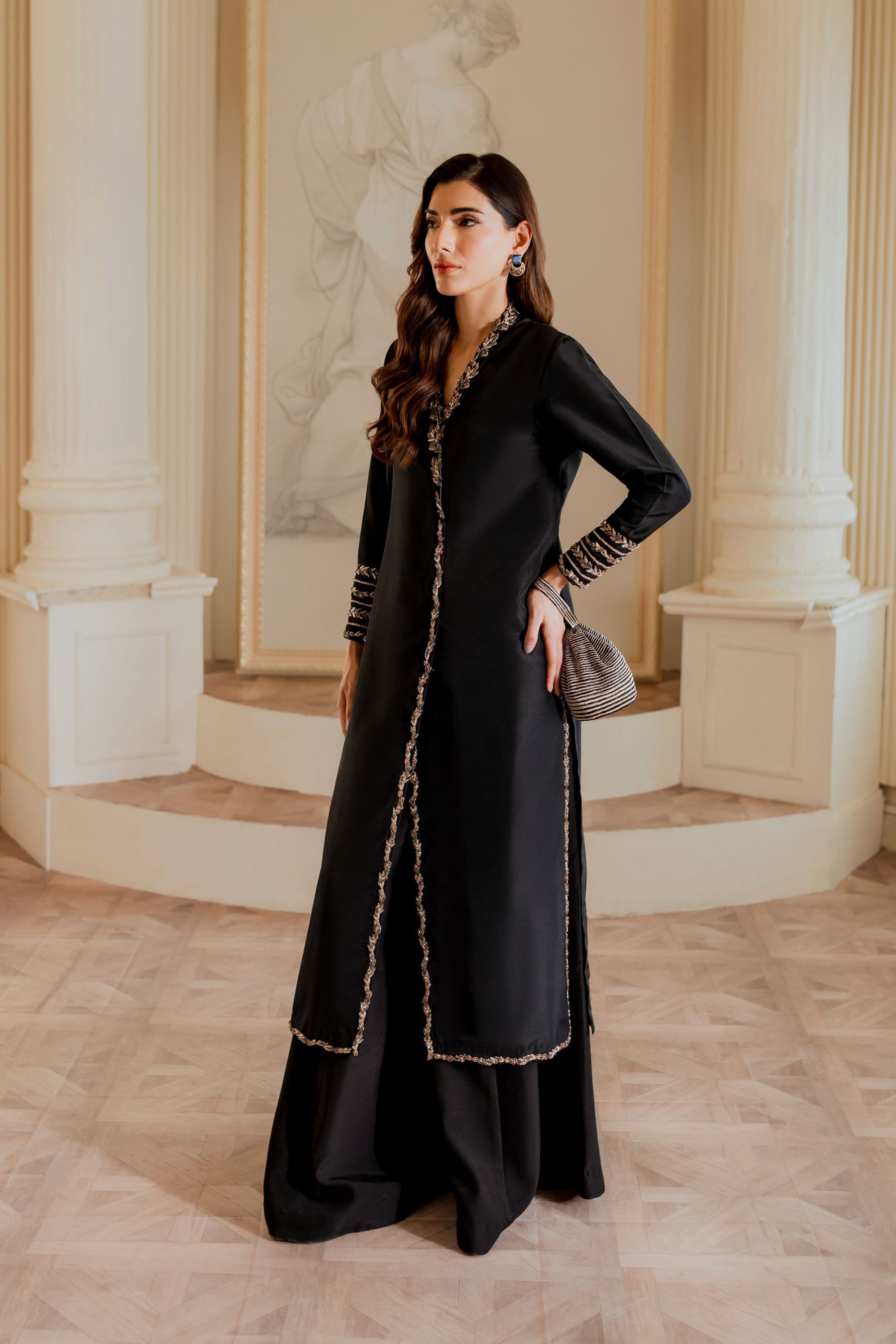 Ayesha and Usman | Grape Wine Luxury Pret | Caroline - Official Ayesha and Usman stockist in UK - Sakeena London