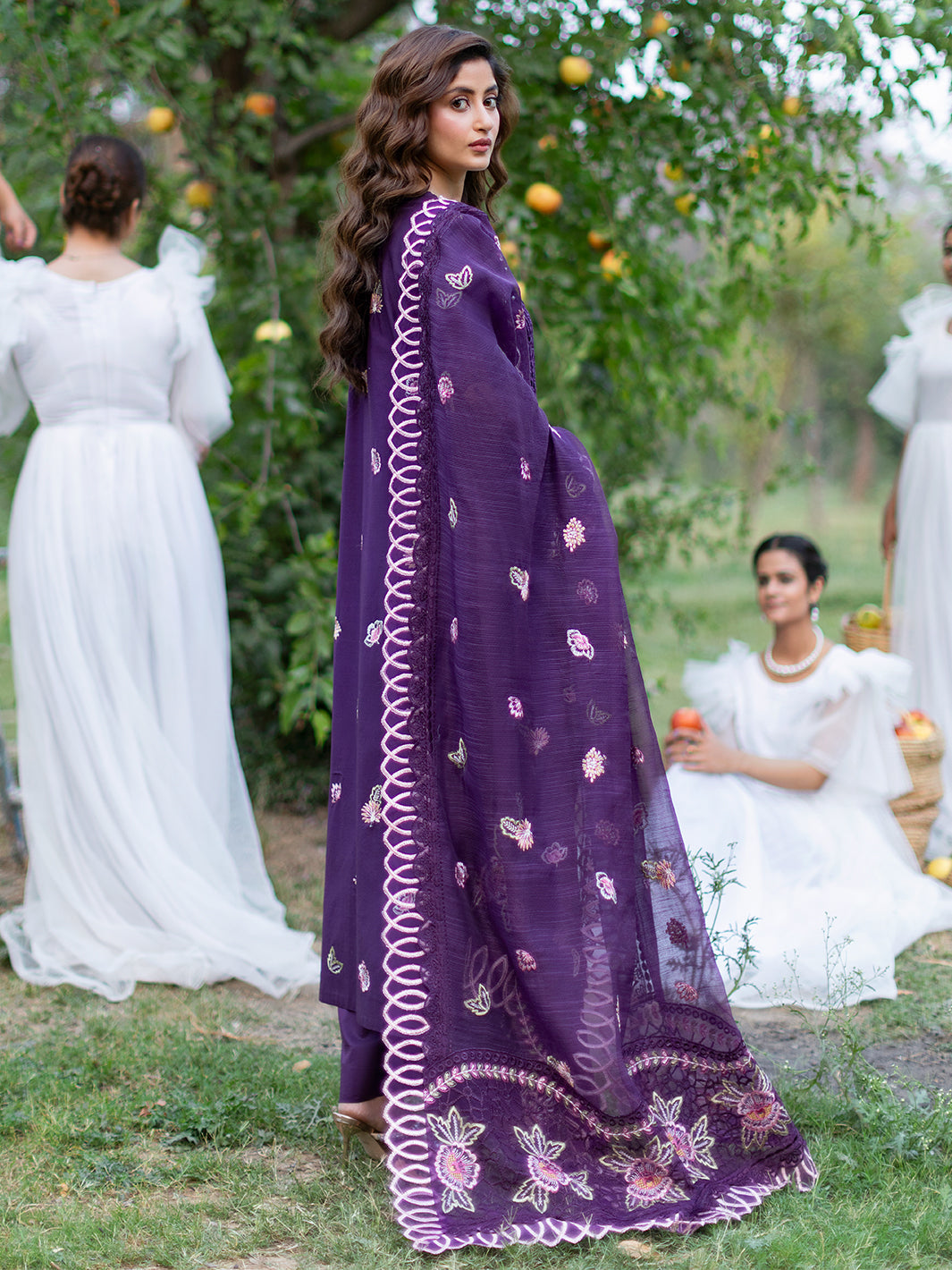 Mahnur | Sophie Luxury Lawn 25 | Ayra - Official Mahnur stockist in UK - Sakeena London
