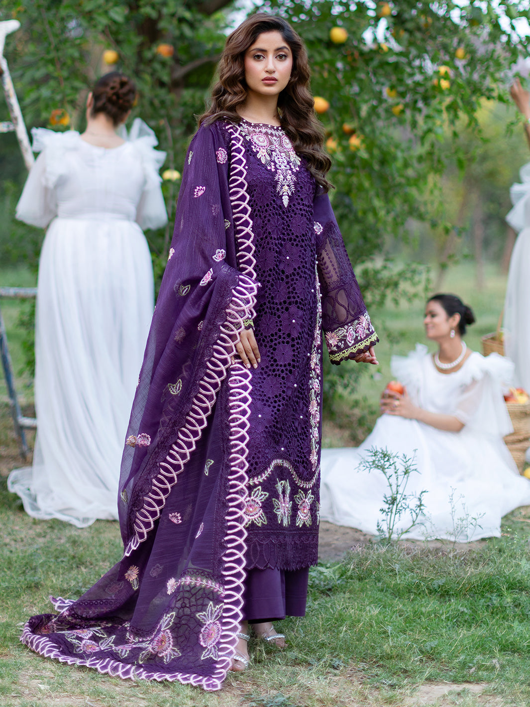 Mahnur | Sophie Luxury Lawn 25 | Ayra - Official Mahnur stockist in UK - Sakeena London