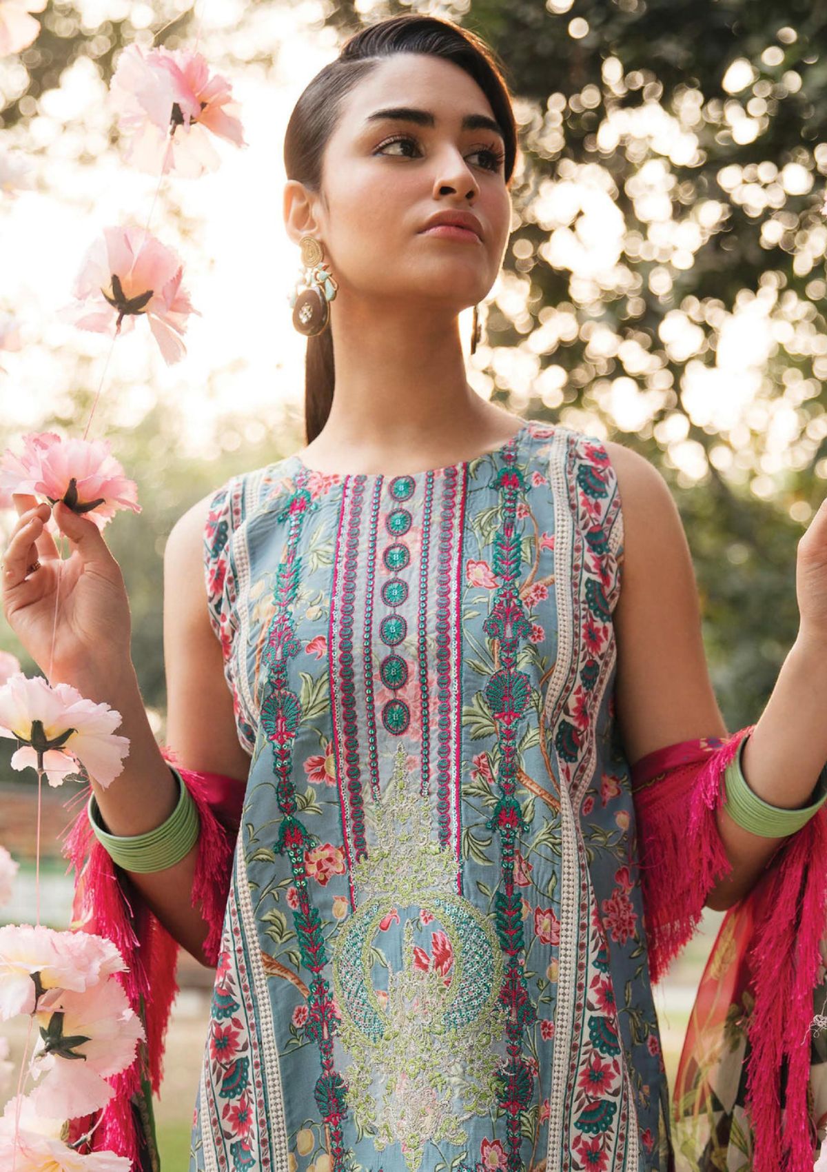 Lawn Collection - Ayzel - Bahaar - AZL#11 Nilofer