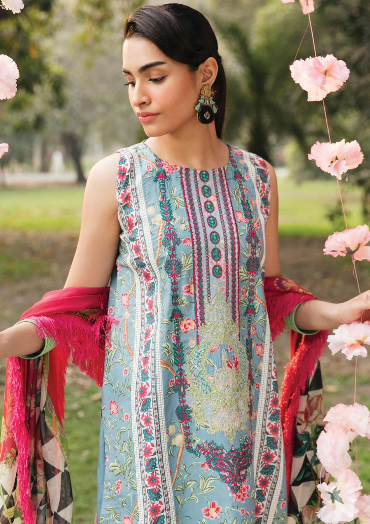 Lawn Collection - Ayzel - Bahaar - AZL#11 Nilofer