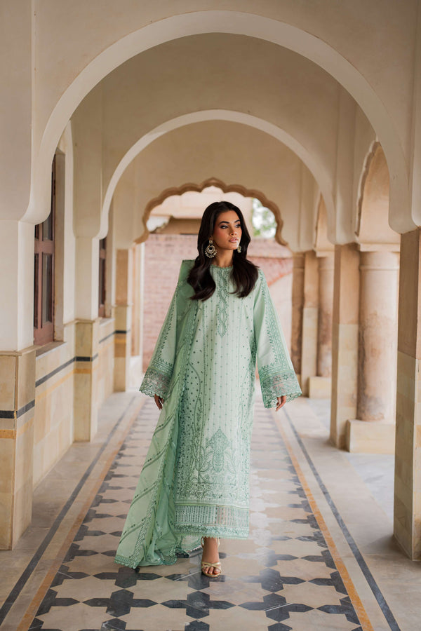Azzal | Lawn 25 | LIME - Official Azzal stockist in UK - Sakeena London