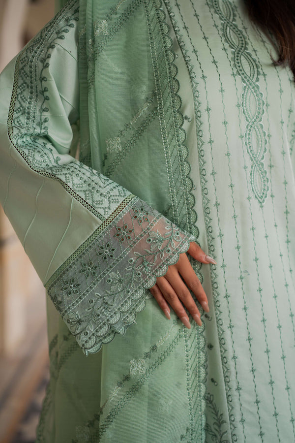 Azzal | Lawn 25 | LIME - Official Azzal stockist in UK - Sakeena London