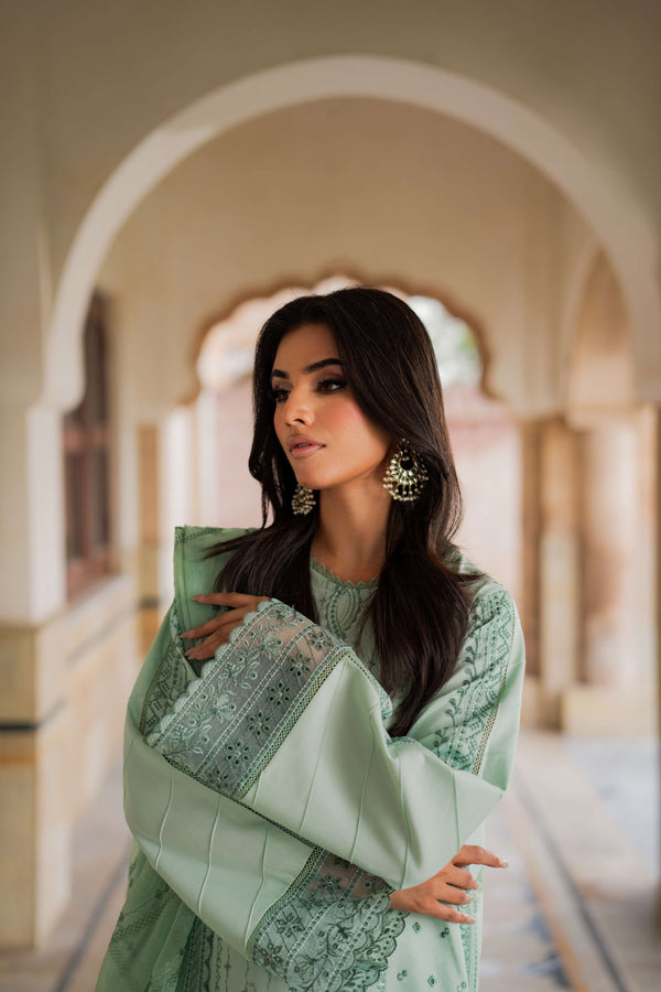 Azzal | Lawn 25 | LIME - Official Azzal stockist in UK - Sakeena London