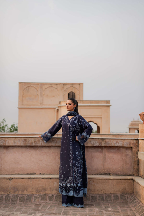 Azzal | Lawn 25 | MOONLIGHT - Official Azzal stockist in UK - Sakeena London