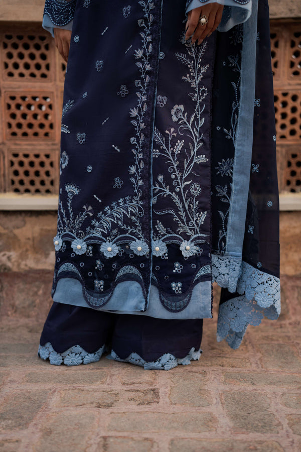 Azzal | Lawn 25 | MOONLIGHT - Official Azzal stockist in UK - Sakeena London