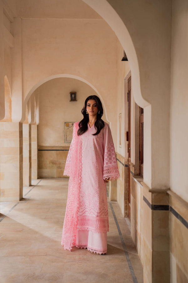 Azzal | Lawn 25 | CORAL - Official Azzal stockist in UK - Sakeena London