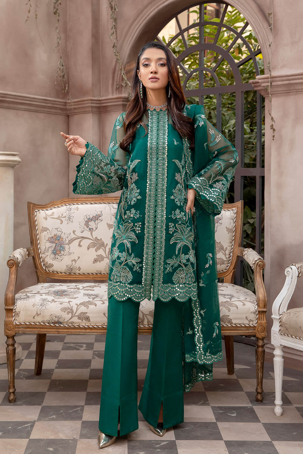 Mina Kashif | Luxury Pret | MK21-20 - Official Mina Kashif stockist in UK - Sakeena London