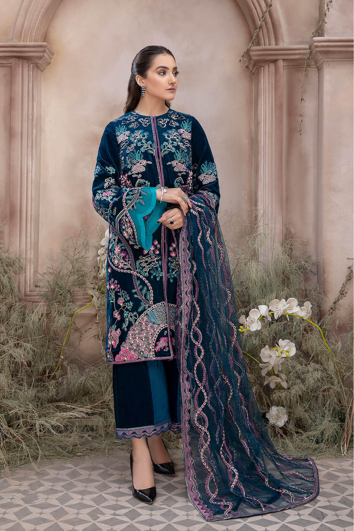 Mina Kashif | Luxury Pret | MK21-23 - Official Mina Kashif stockist in UK - Sakeena London