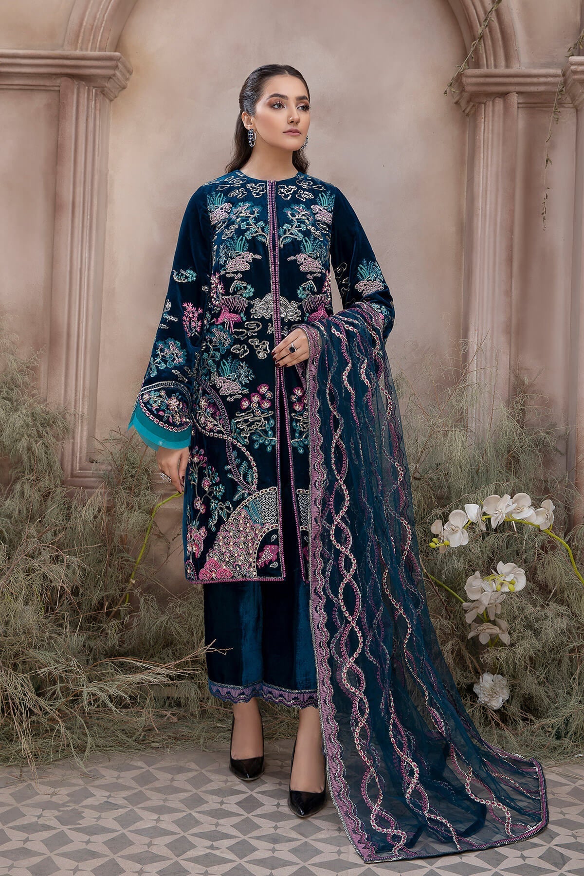 Mina Kashif | Luxury Pret | MK21-23 - Official Mina Kashif stockist in UK - Sakeena London