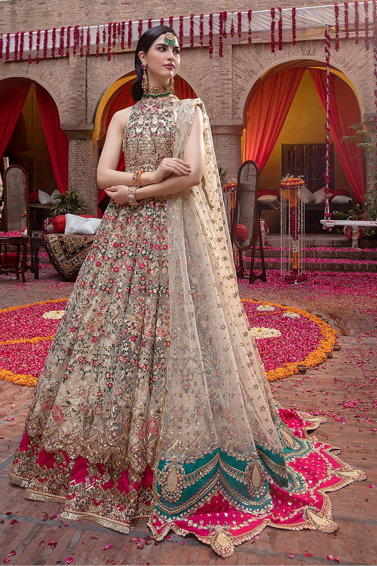 Mina Kashif | Wedding Formals | Chandni - Official Mina Kashif stockist in UK - Sakeena London
