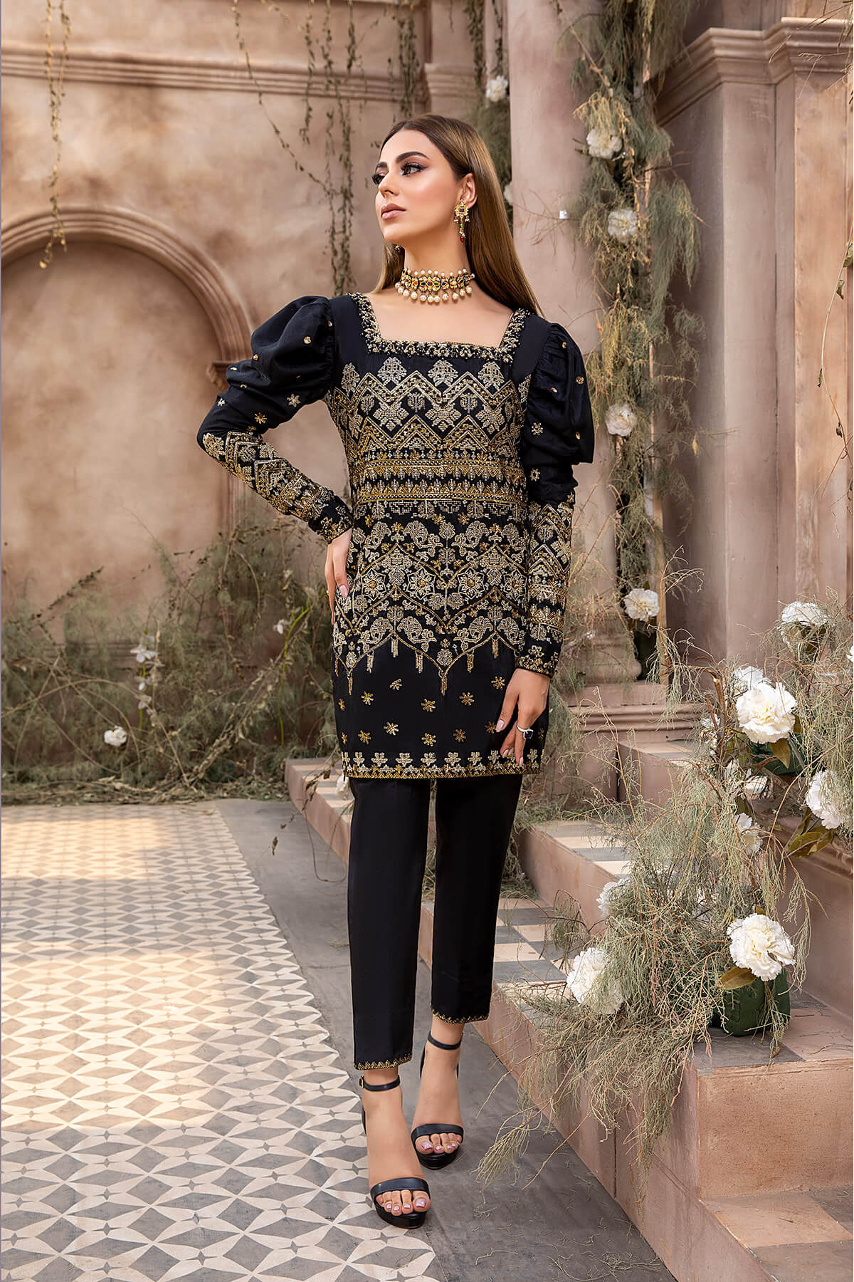 Mina Kashif | Luxury Pret | MK21-16 - Official Mina Kashif stockist in UK - Sakeena London