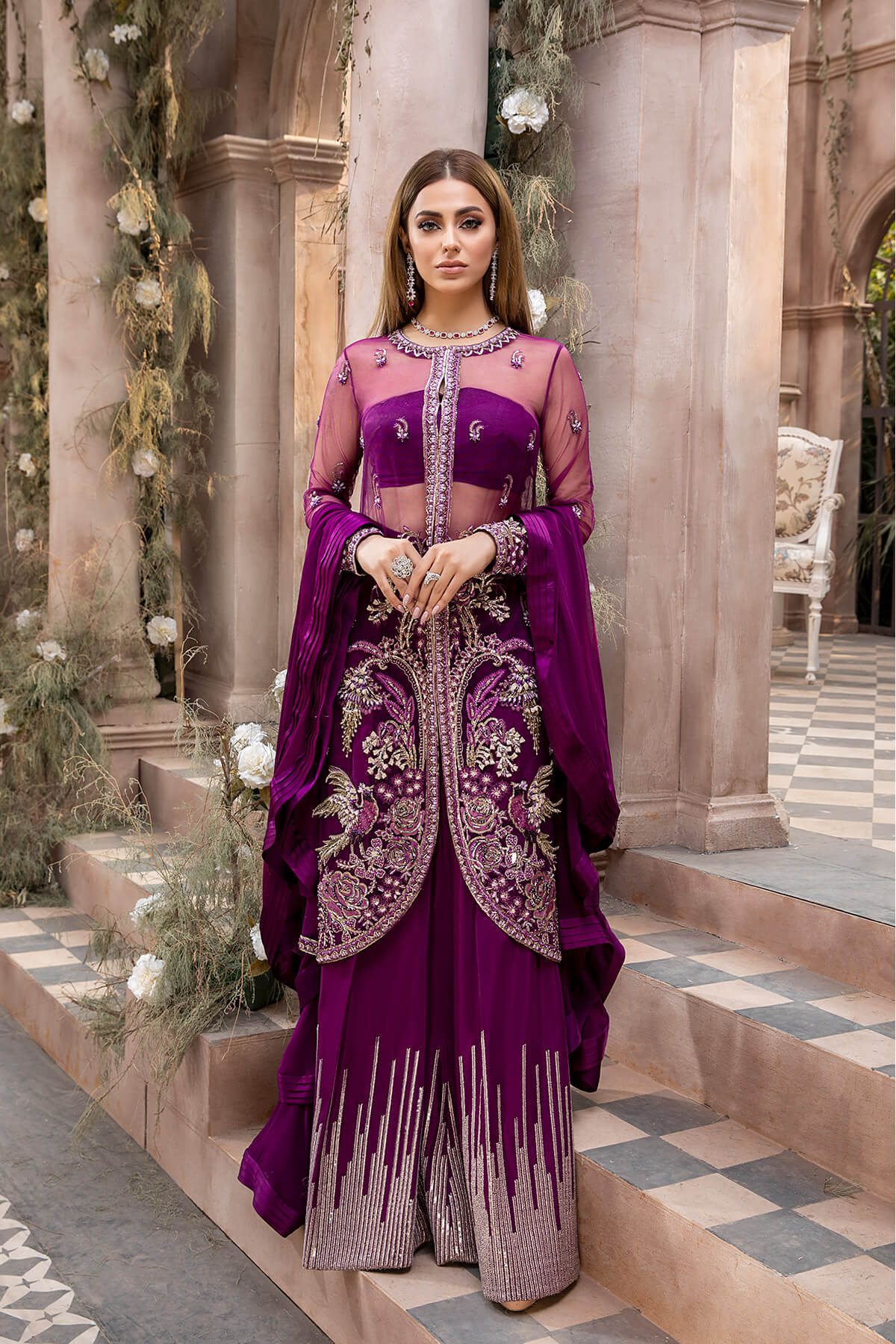 Mina Kashif | Luxury Pret | MK21-07 - Official Mina Kashif stockist in UK - Sakeena London