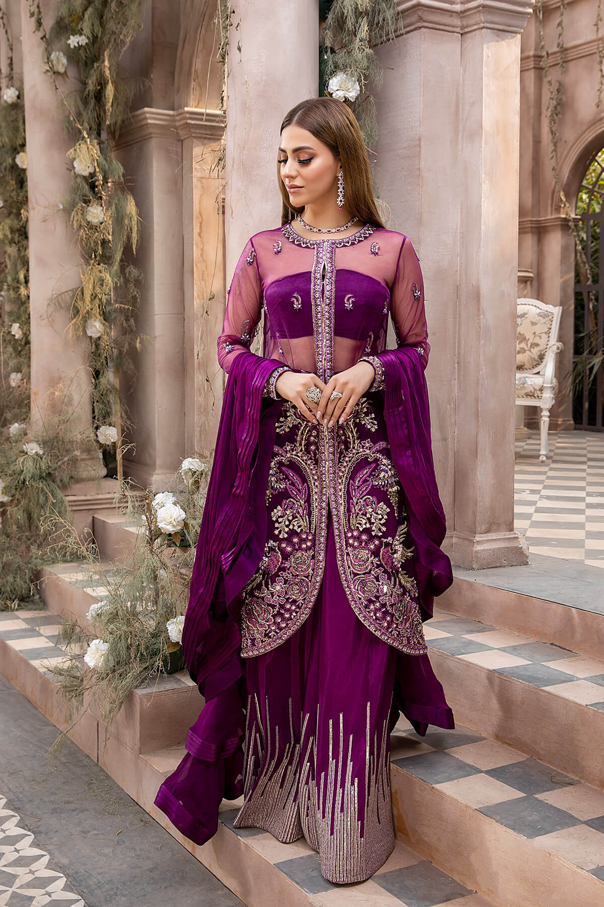 Mina Kashif | Luxury Pret | MK21-07 - Official Mina Kashif stockist in UK - Sakeena London