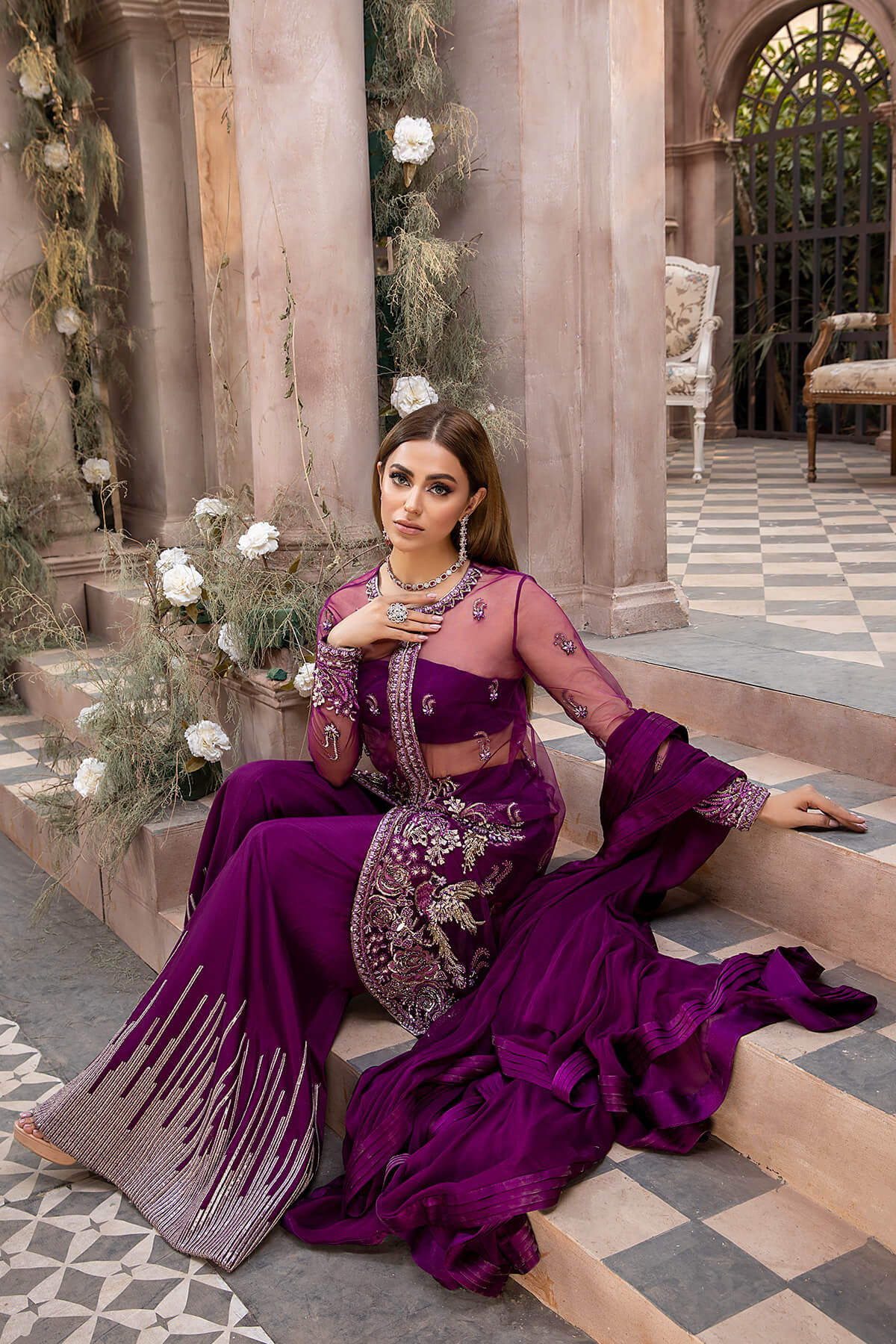Mina Kashif | Luxury Pret | MK21-07 - Official Mina Kashif stockist in UK - Sakeena London