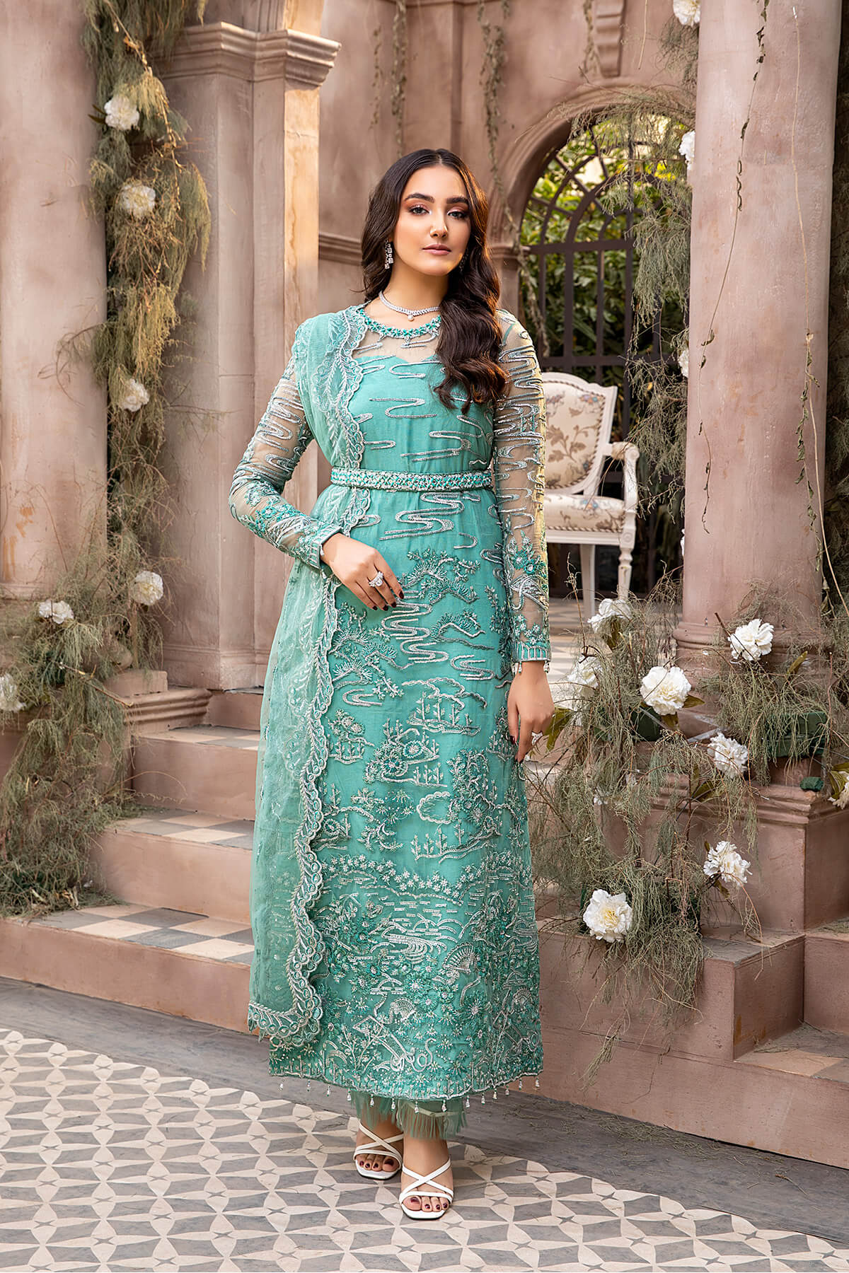 Mina Kashif | Luxury Pret | MK21-09 - Official Mina Kashif stockist in UK - Sakeena London