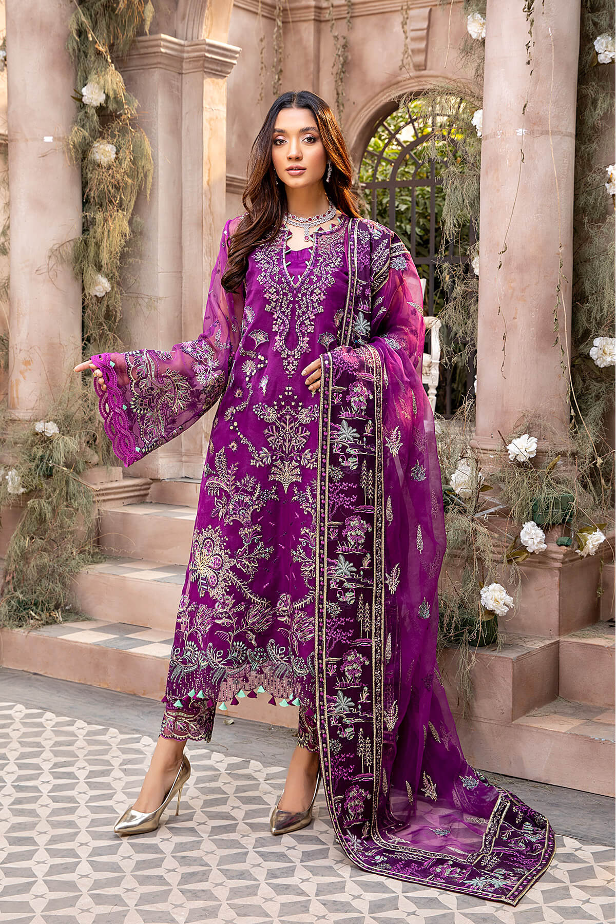 Mina Kashif | Luxury Pret | MK21-21 - Official Mina Kashif stockist in UK - Sakeena London