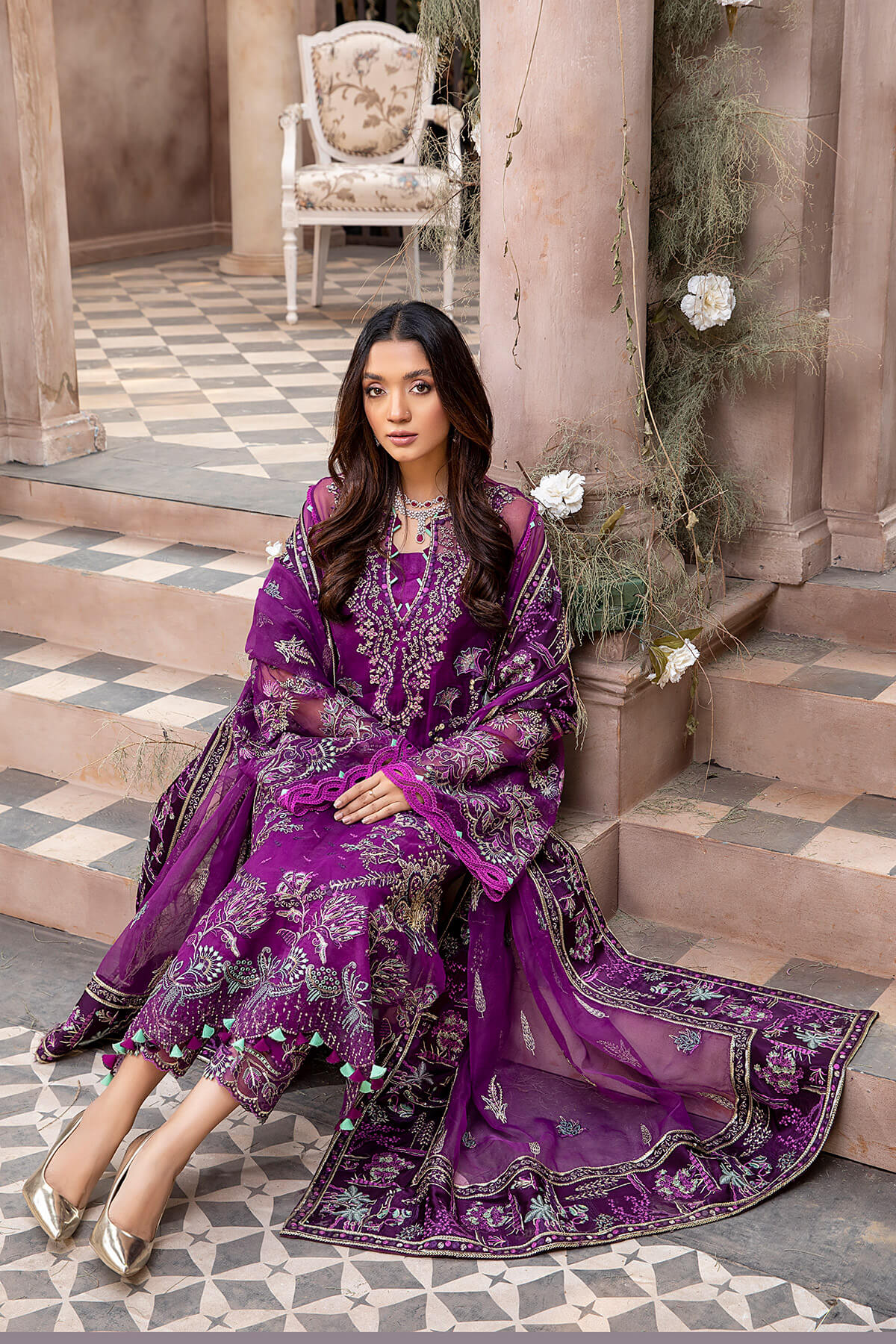 Mina Kashif | Luxury Pret | MK21-21 - Official Mina Kashif stockist in UK - Sakeena London