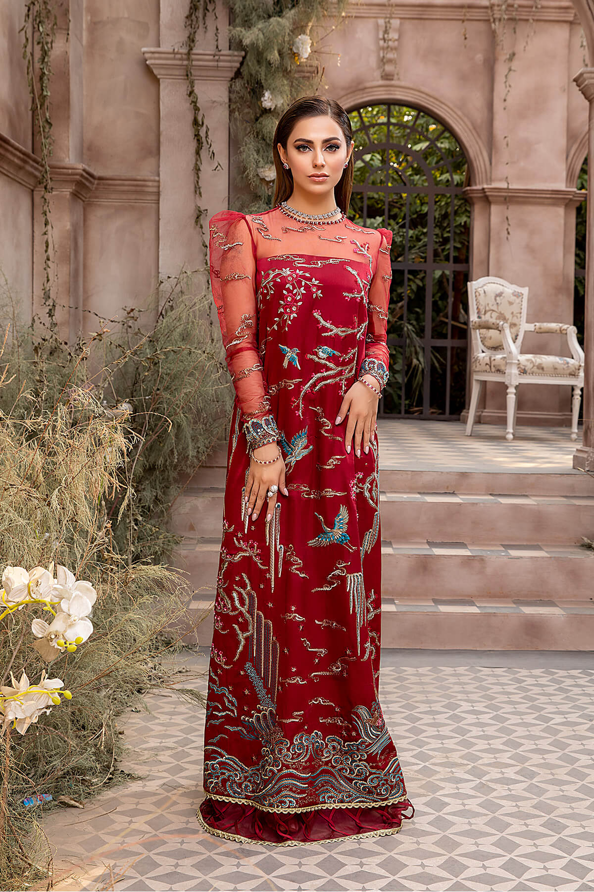 Mina Kashif | Luxury Pret | MK21-17 - Official Mina Kashif stockist in UK - Sakeena London