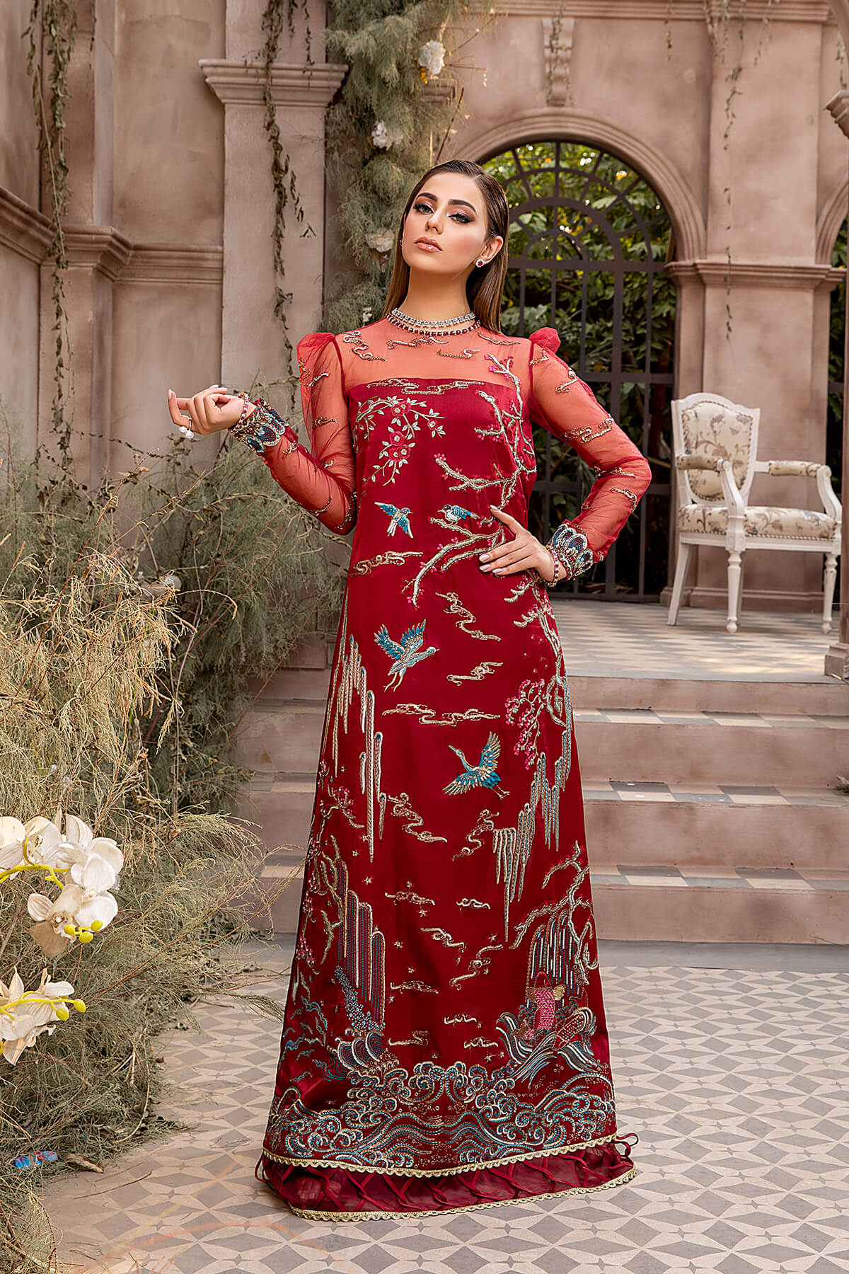 Mina Kashif | Luxury Pret | MK21-17 - Official Mina Kashif stockist in UK - Sakeena London