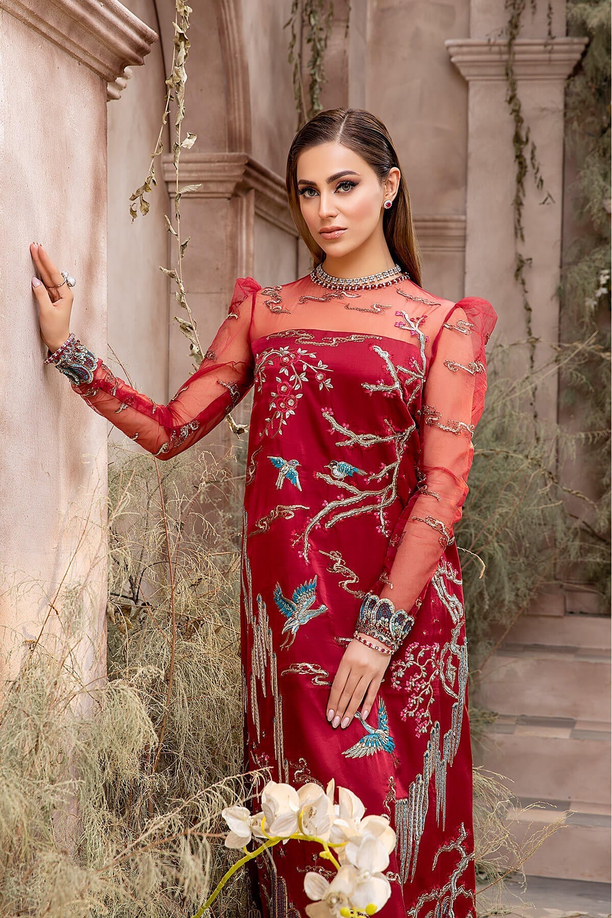 Mina Kashif | Luxury Pret | MK21-17 - Official Mina Kashif stockist in UK - Sakeena London